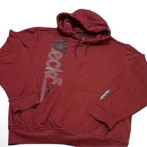 Ecko Unlimited Maroon Hoodie with Logo